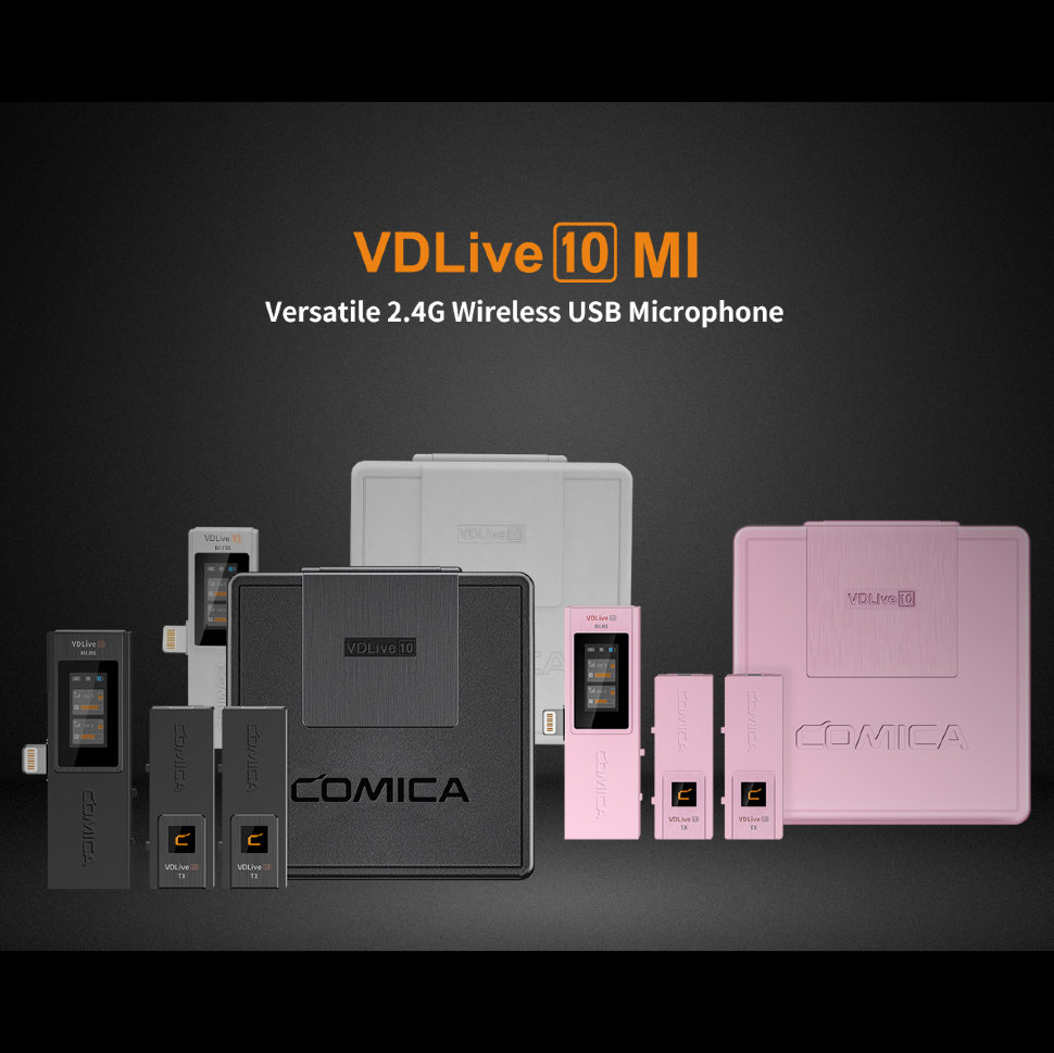 Радиосистема CoMica VDLive10 Mi Чёрная