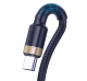 Кабель Baseus Cafule HW Type-C 40Вт 1м Чёрно-красный - Изображение 116012