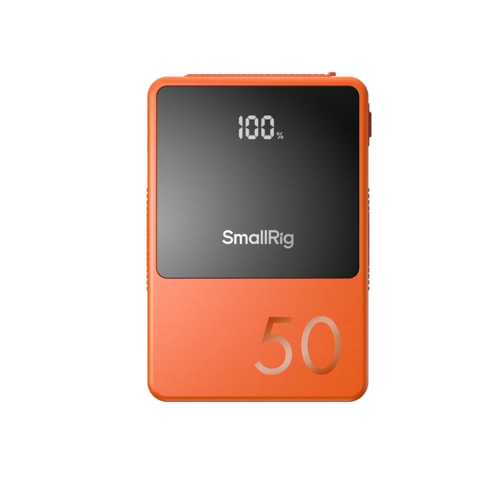 Аккумулятор SmallRig VB50 mini V-Mount Оранжевый