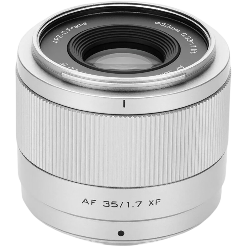 Объектив Viltrox AF 35mm F1.7 X-mount Серебро preOrder=18.11.2026
