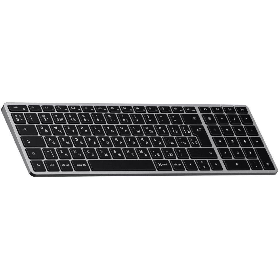 Клавиатура Satechi Slim X2 Bluetooth RU Серая