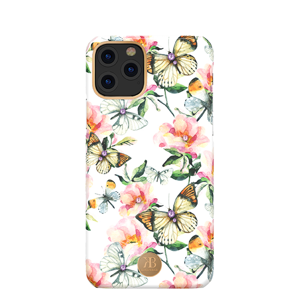 Чехол PQY Blossom для iPhone 11 Pro Max Peach Flower 