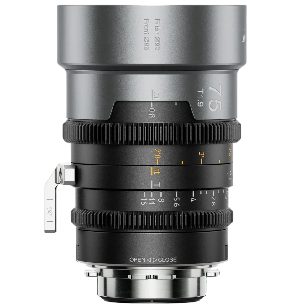 Объектив Sirui IronStar 75mm T1.9 Anamorphic Cine 1.5X Neutral Flare EF/PL-mount preOrder=24.11.2026