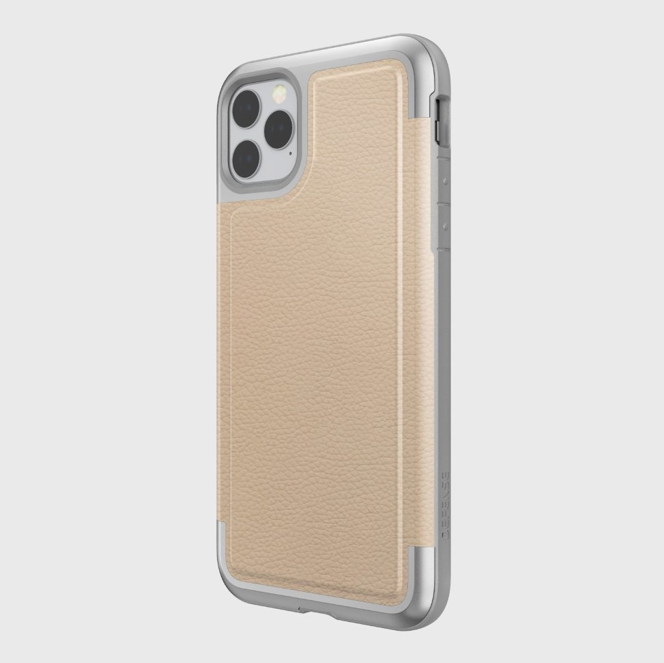 Чехол X-Doria Defense Prime для iPhone 11 Pro Бежевый