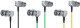 Кабель Accsoon TOPRIG SDI Right Angle 80см Зелёный - Изображение 258565