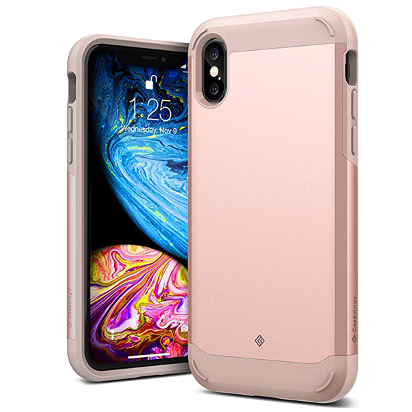 Чехол Caseology Legion для iPhone XS Розовое золото 