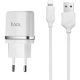 Сетевой адаптер HOCO C12 Smart Белый + кабель Lightning 1м - Изображение 202464