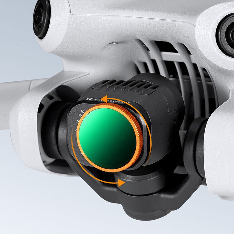 Комплект светофильтров K&F Concept Nano-X VND для DJI Mini 4 Pro (2шт)