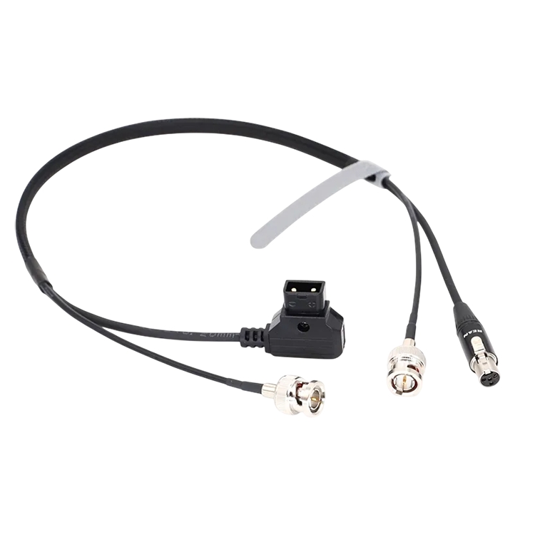 Кабель питания DigitalFoto AR204 TA4F - D-Tap + SDI для TVLogic 058/056/F-5A/F-10A/F-7HS 80см