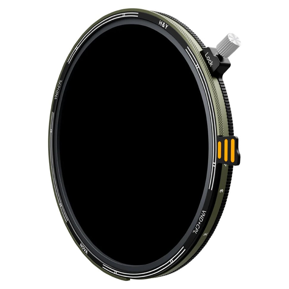 Светофильтр H&Y Nova HD ND3-32/CPL 62мм