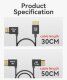 Кабель Portkeys Ultra-thin 10-Core HDMl 8K60 0.5м - Изображение 282823