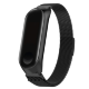Миланский браслет для Mi Band 3/4 Milanese band Черный - Изображение 96898