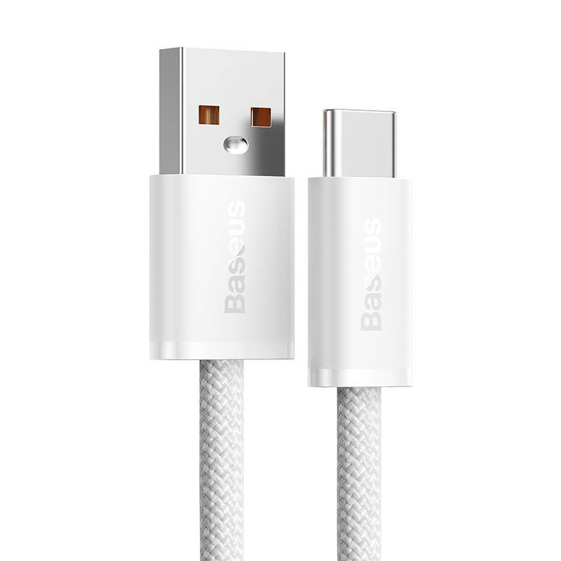 Кабель Baseus Dynamic USB - Type-C 100W 1м Белый