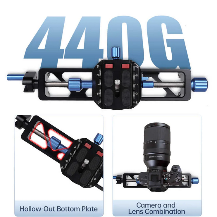 Фокусировочный рельс для макросъемки Sirui MS18 Macro Focusing Rail