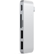 Хаб Satechi Type-C Pass-through USB HUB для Macbook 12" Серебро - Изображение 202204