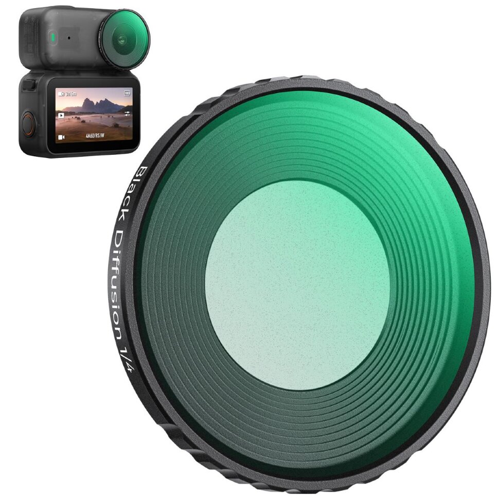 Светофильтр K&F Concept Black Diffusion 1/4 для DJI Osmo Nano