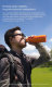 Термос Kiss Kiss Fish Smart Vacuum Bottle с OLED-дисплеем 475мл Розовый - Изображение 110880