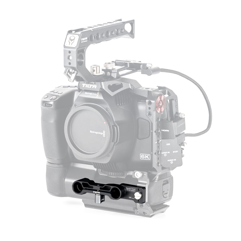 Крепление для направляющих Tilta 15mm Rod Holder для клетки BMPCC 6K Pro Чёрное