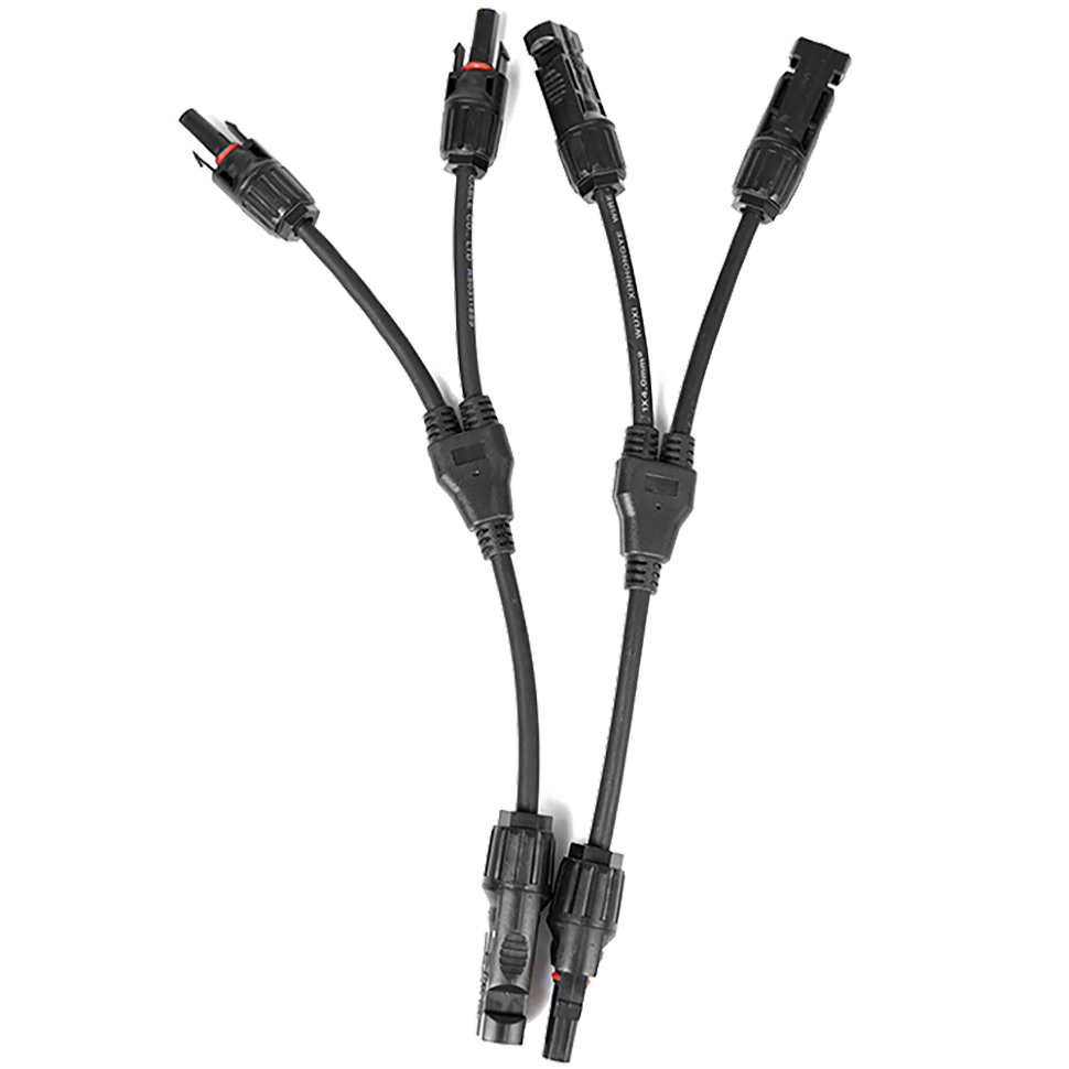 Комплект кабелей EcoFlow MC4 для солнечной панели 0.3м (2шт) 