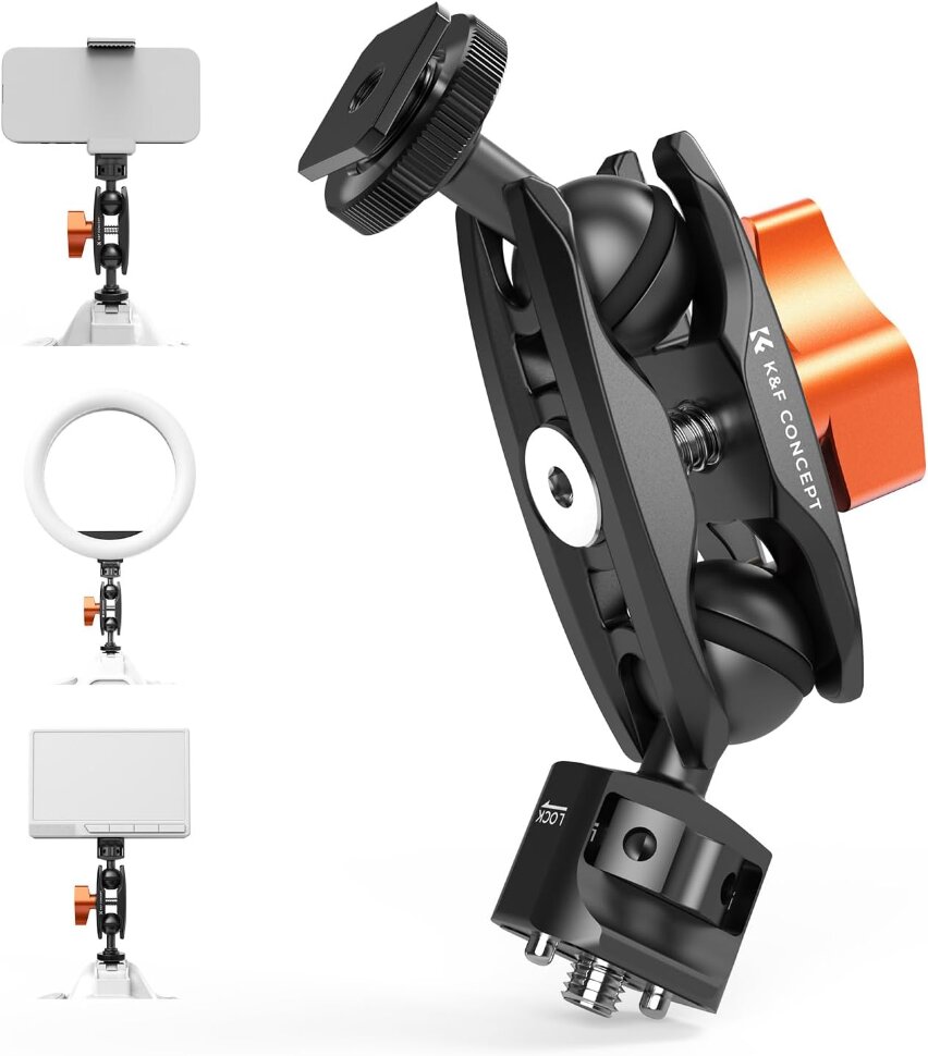 Magic arm K&F Concept MS27 Cold Shoe