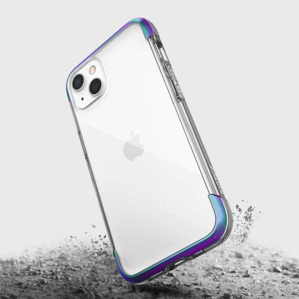 Чехол Raptic Air для iPhone 13 Переливающийся
