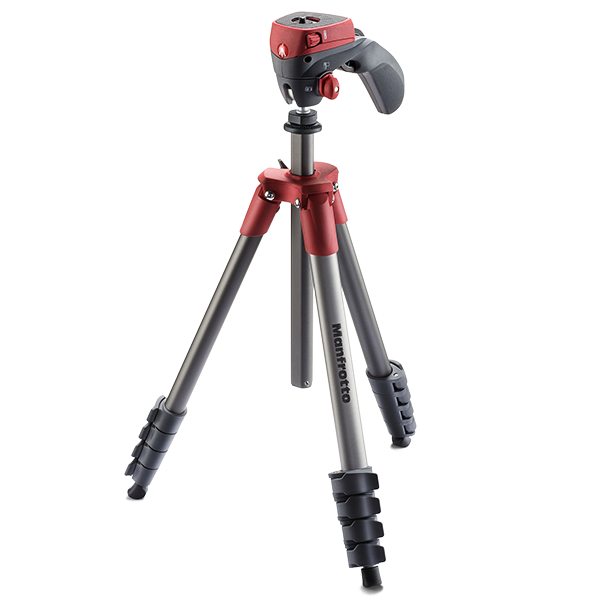 Штатив с головой Manfrotto Compact Action Красный 