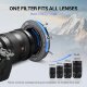 Светофильтр H&Y RevoRing Mark II ND3-1000/CPL 58-77мм - Изображение 290496
