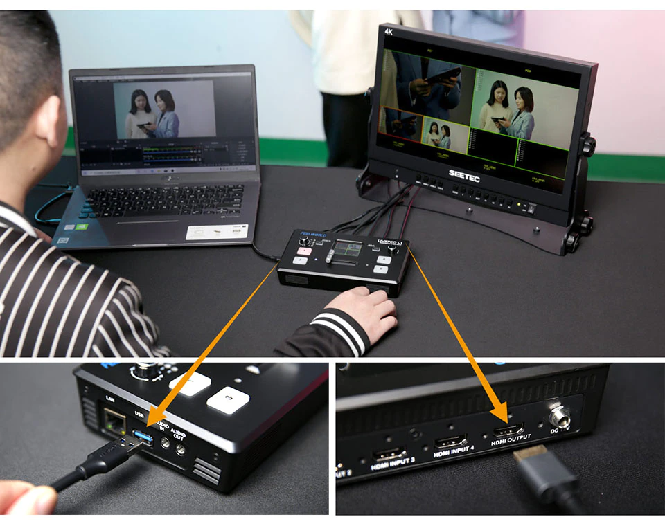 Видеомикшер Feelworld LIVEPRO L1 V1