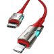 Кабель Baseus Fish eye Type-C - Lightning 1м Красный - Изображение 126513