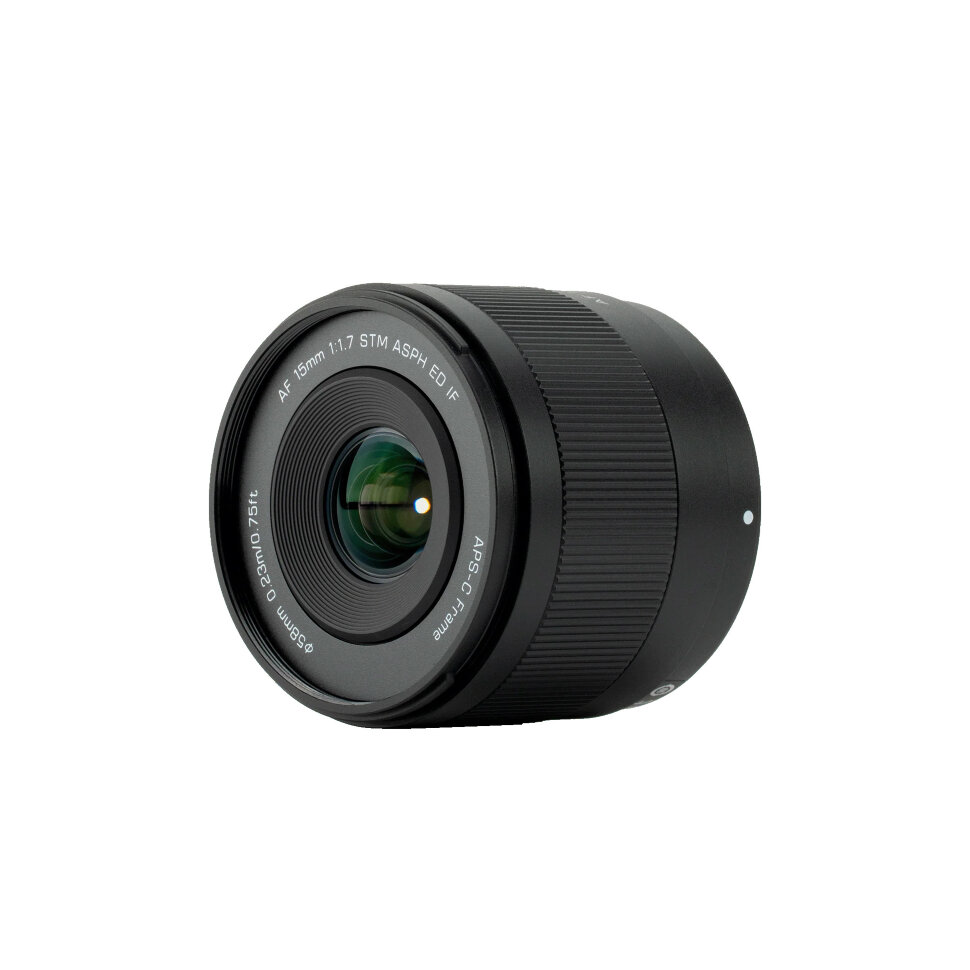 Объектив Viltrox Air AF 15mm F1.7 E-mount Чёрный
