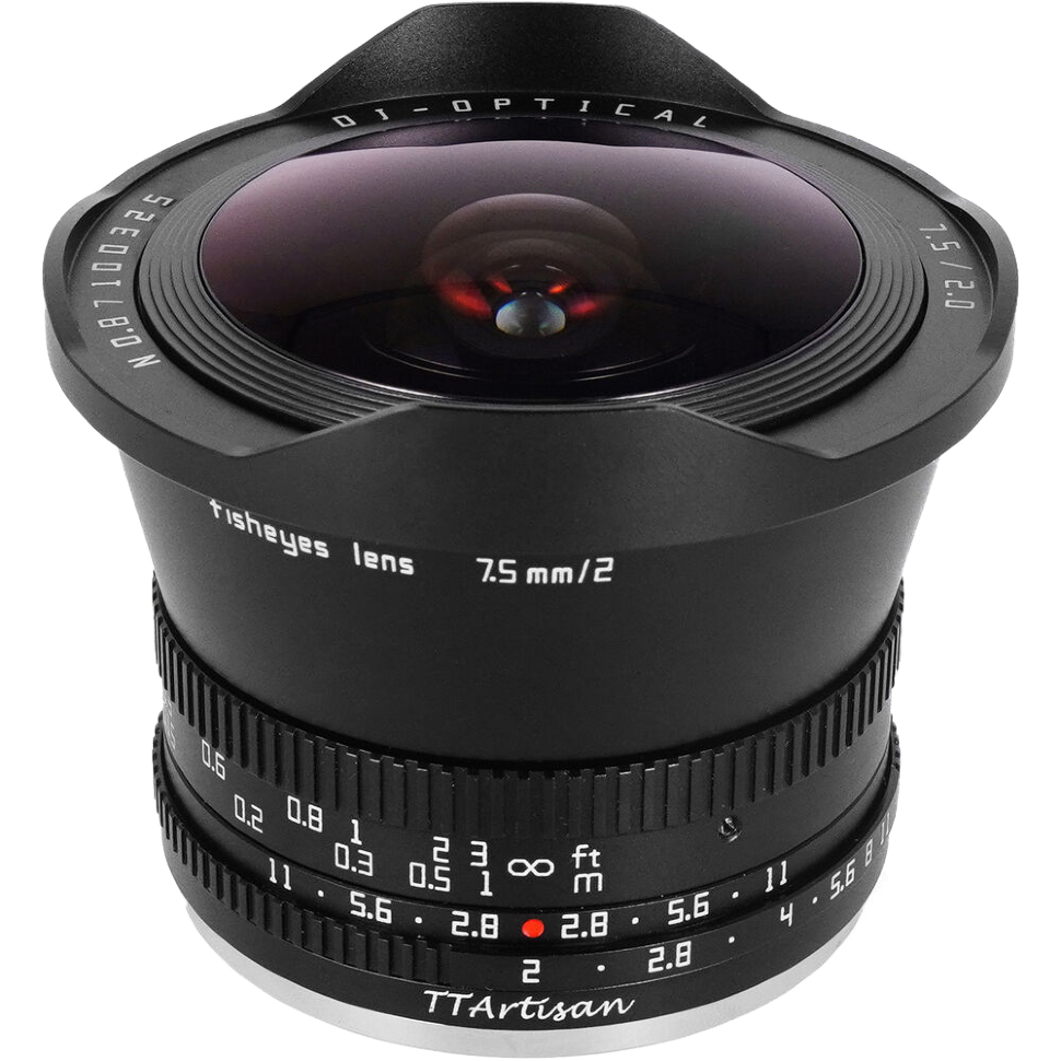 Объектив TTArtisan 7.5mm F2 Fisheye Micro 4/3 