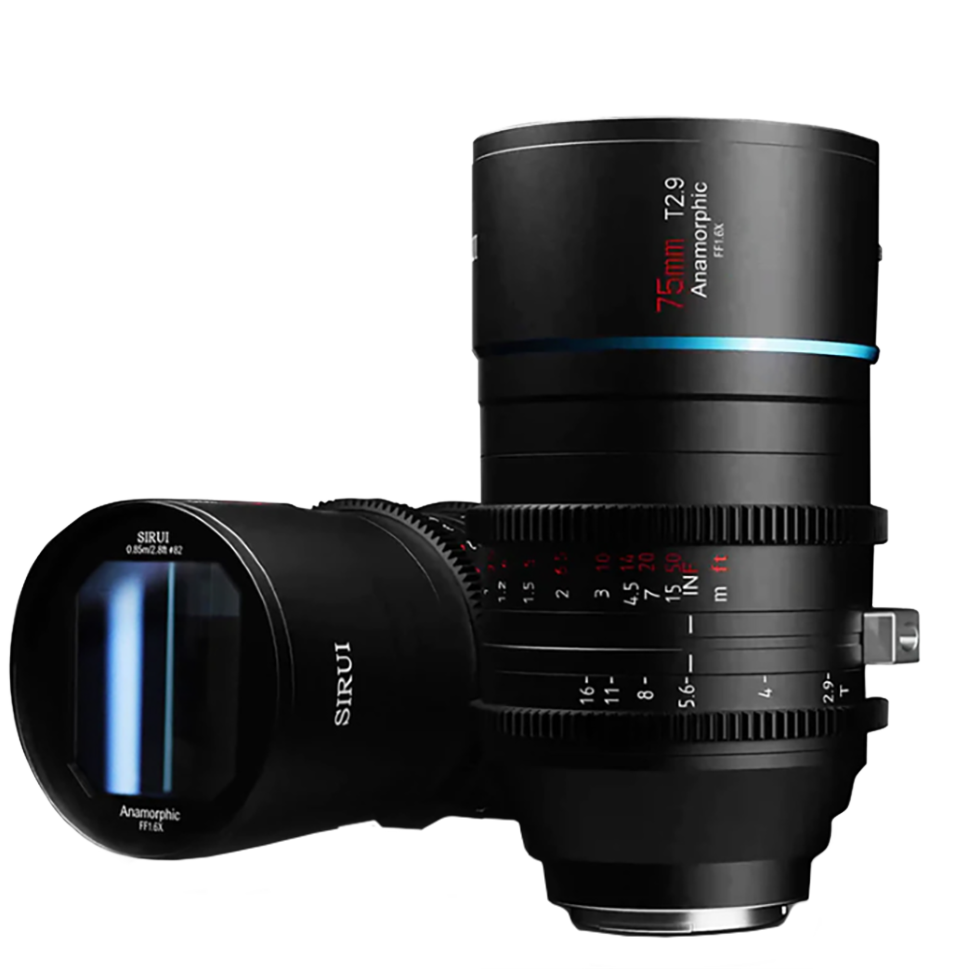 Объектив Sirui Venus 75mm T2.9 1.6x Full-Frame Anamorphic RF 