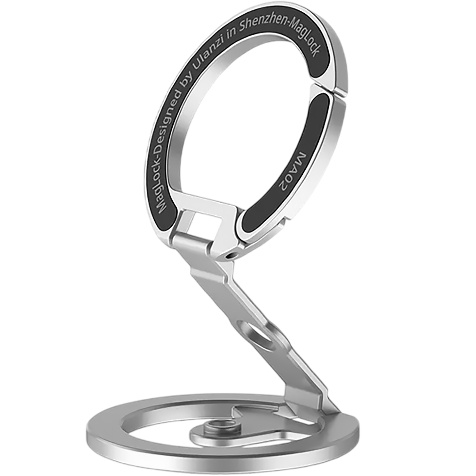 Держатель смартфона Ulanzi MA02 MagLock двойной Серебро 