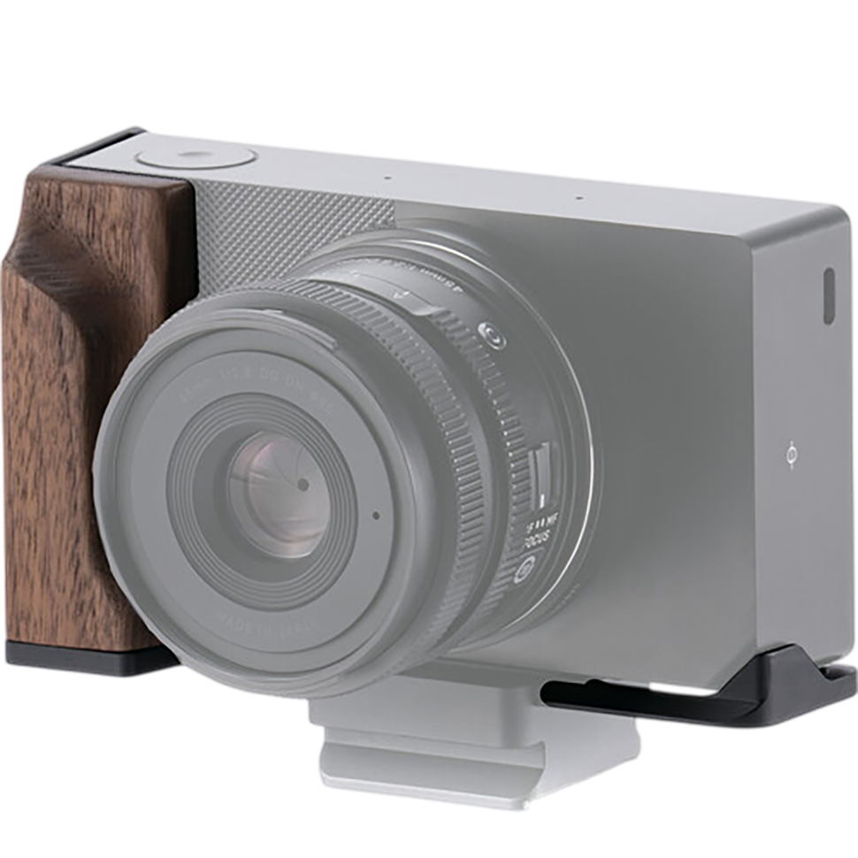 Площадка с рукояткой Tilta Wooden Grip для Sigma BF Чёрная 
