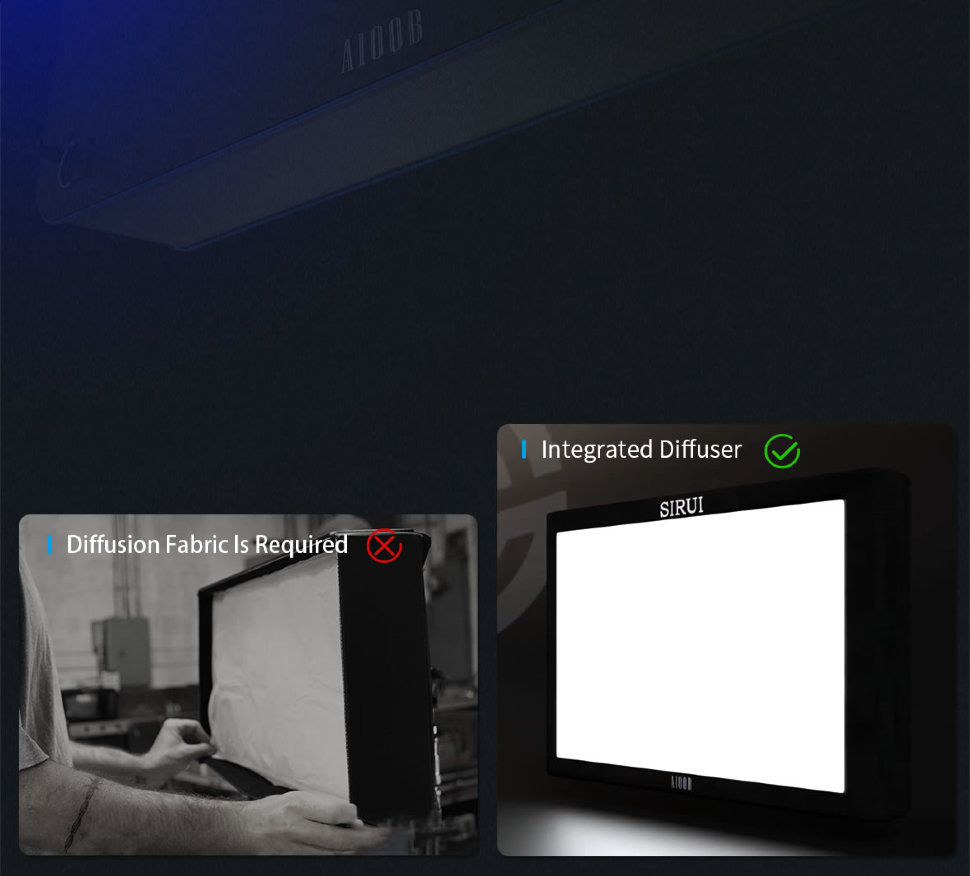 Осветитель Sirui A100B