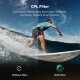 Комплект светофильтров K&F Concept Screw-in CPL + ND для DJI Osmo Action 6 (6шт) - Изображение 291937