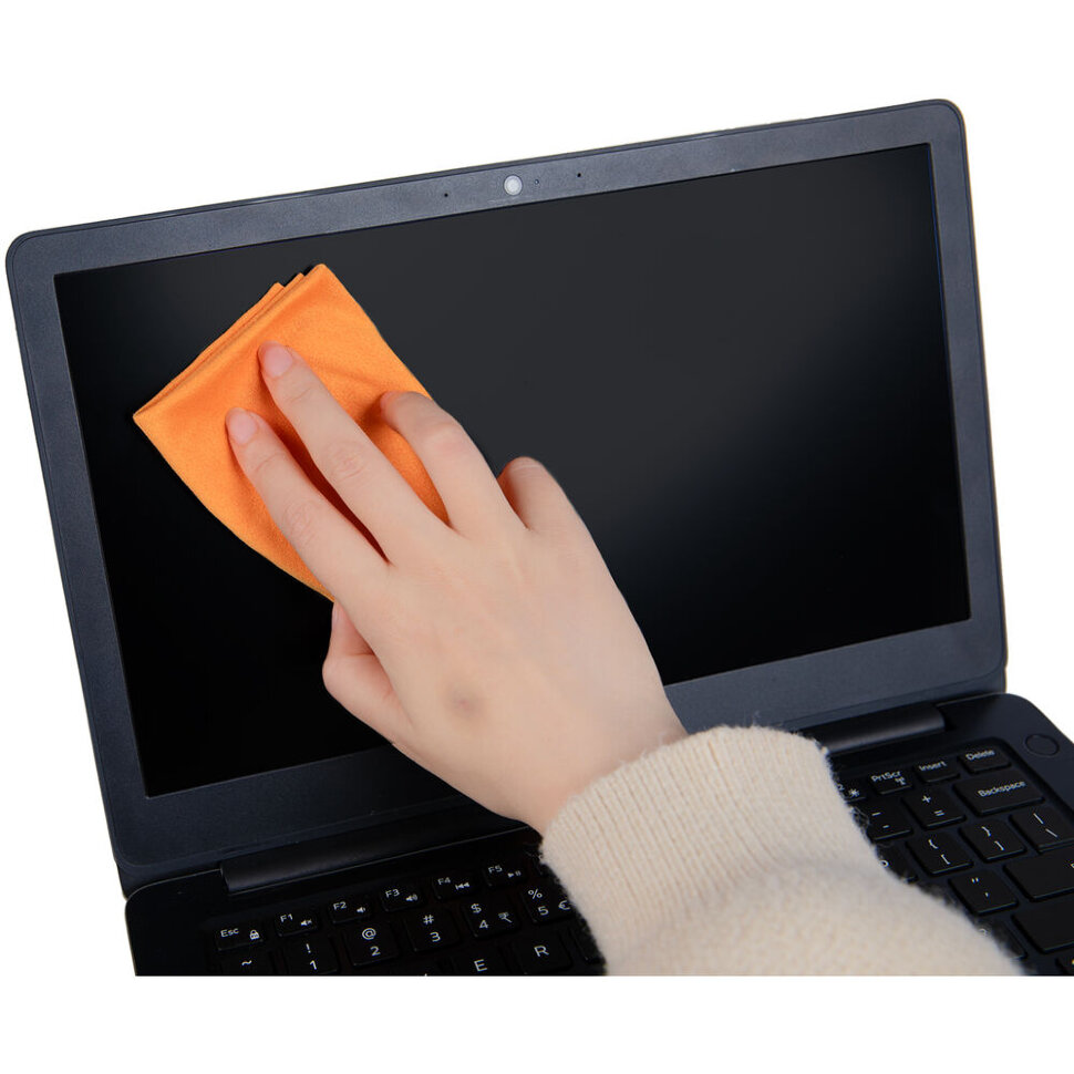 Салфетка Haida Microfiber Lens Cloth 30x30см Оранжевая