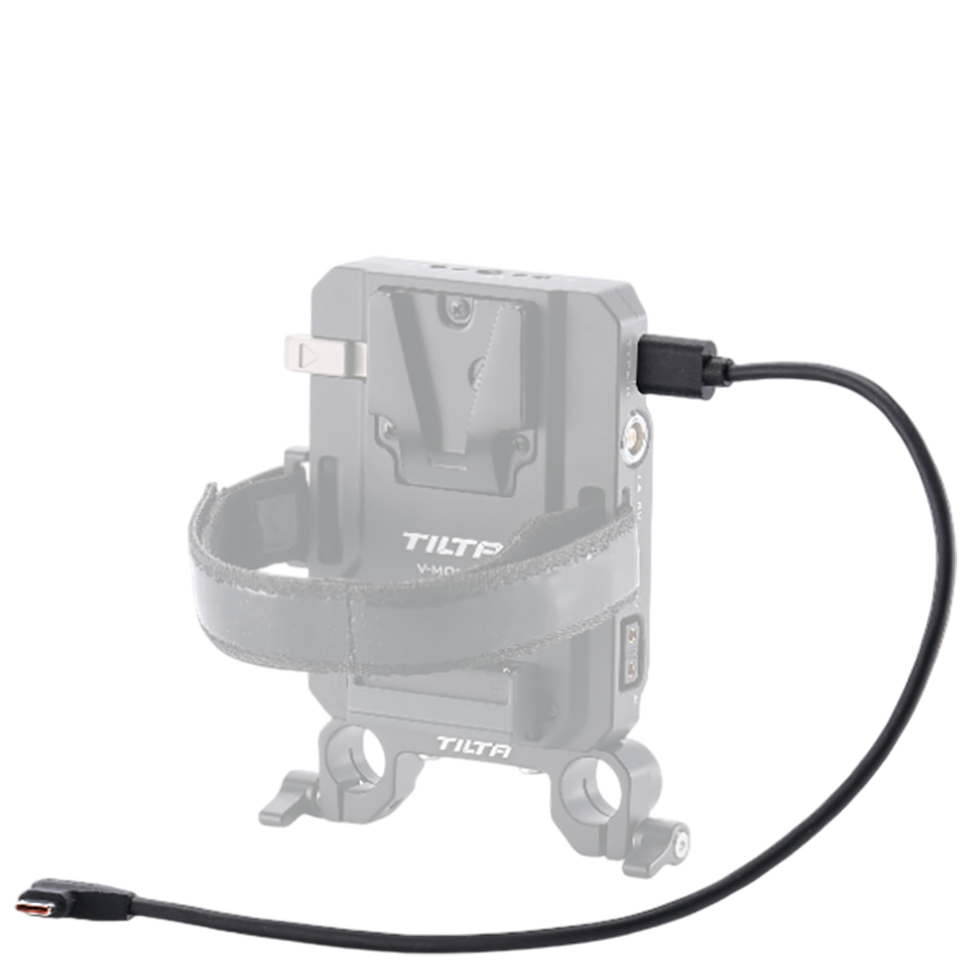Кабель Tilta 100W Right Angle Type-C Power 35см