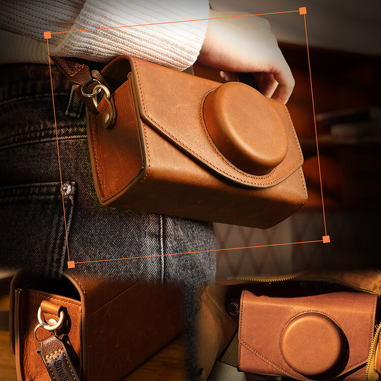 Чехол SmallRig Leather Storage Bag для Fujifilm X-E5/X100VI Коричневый