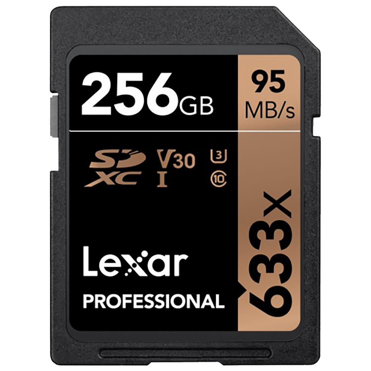 Карта памяти Lexar SDXC 256Gb V30 UHS-I U3 (633x) 