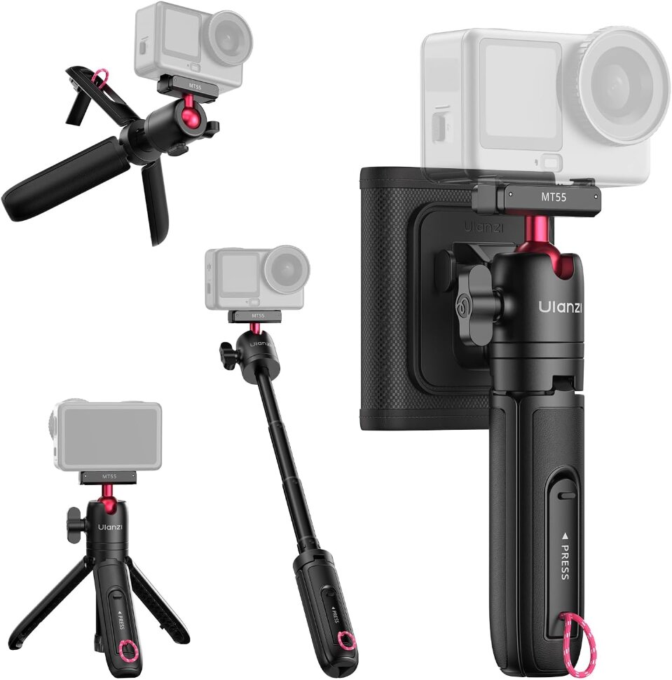 Штатив-монопод Ulanzi MT55 SnapGo Magnetic для DJI Action 6/Nano