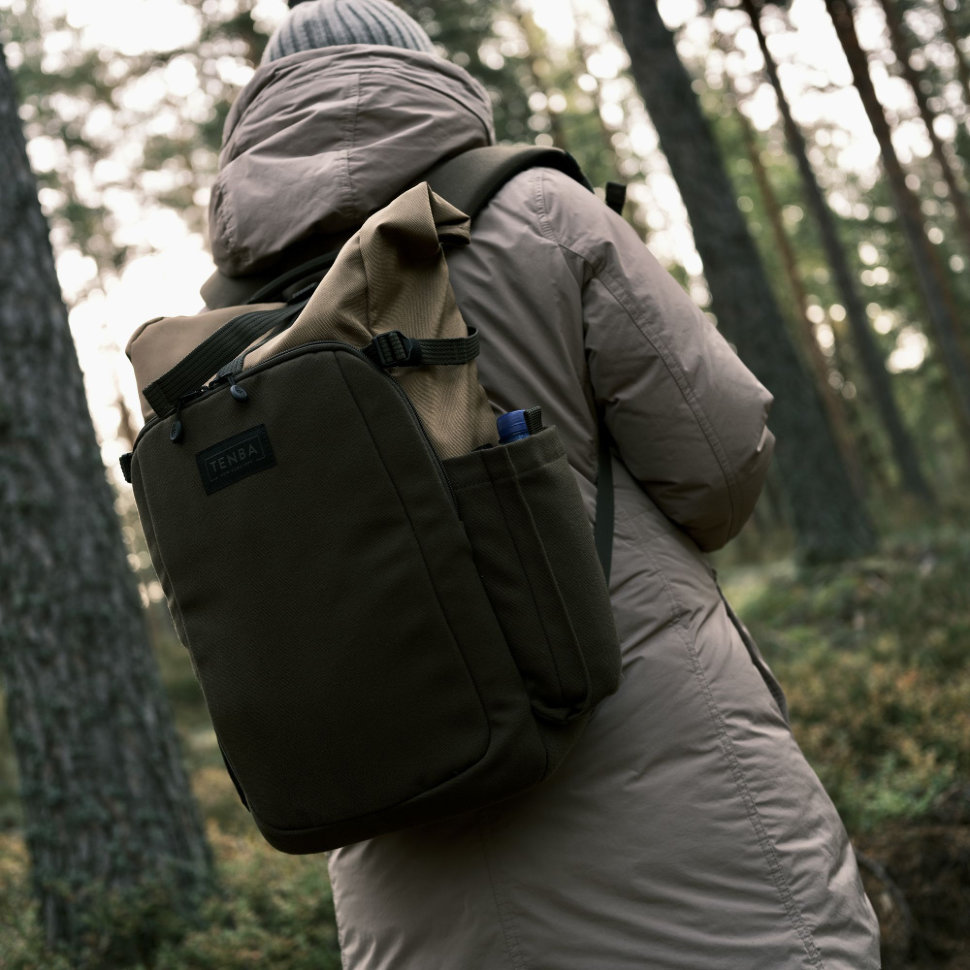 Рюкзак Tenba Fulton v2 10L Бежевый/Оливковый