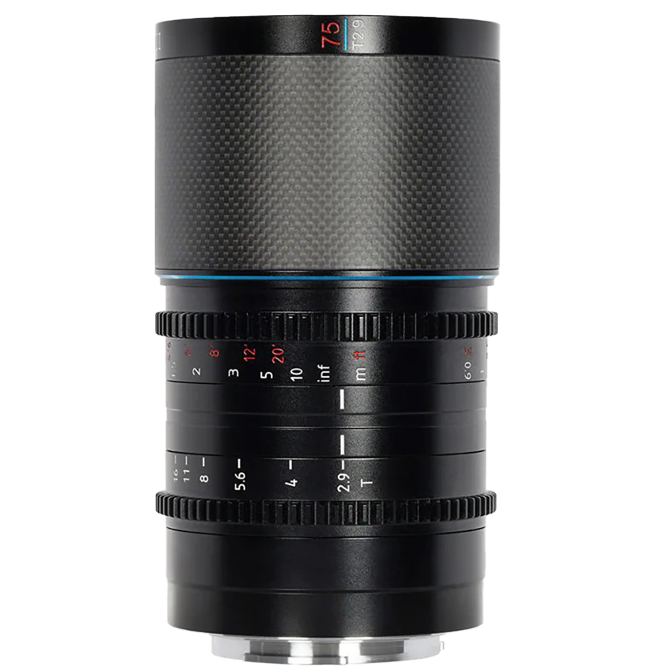 Объектив Sirui Saturn 75mm T2.9 1.6x FF Anamorphic L-mount (Neutral Flare) 