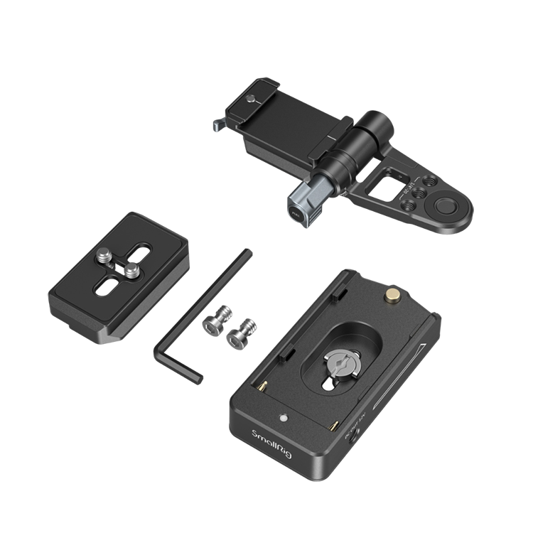 Быстросъёмная площадка с адаптером аккумулятора SmallRig 4696 NP-F Battery Adapter Kit