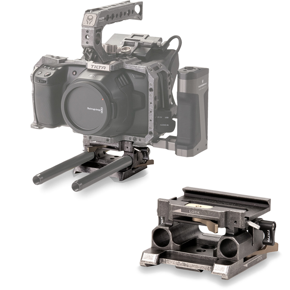 Базовая площадка Tilta Type I для BMPCC 4K/6K и Z Cam (Tactical Grey) preOrder=24.11.2026