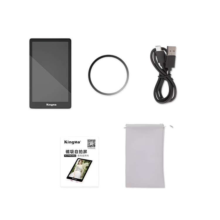 Монитор для селфи KingMa VL-PH02 MAX MagSafe Чёрный