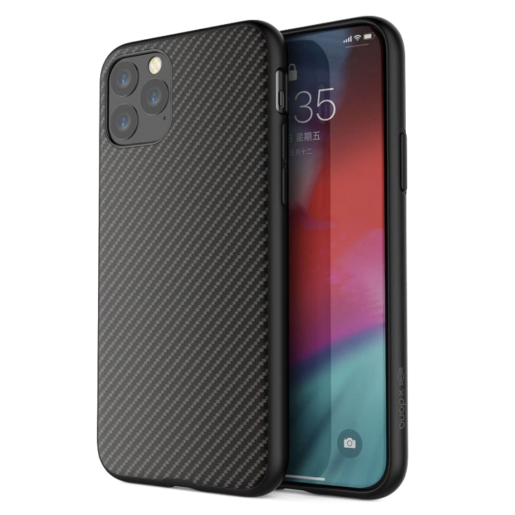 Чехол X-Doria Dash Air для iPhone 11 Pro Чёрный карбон 