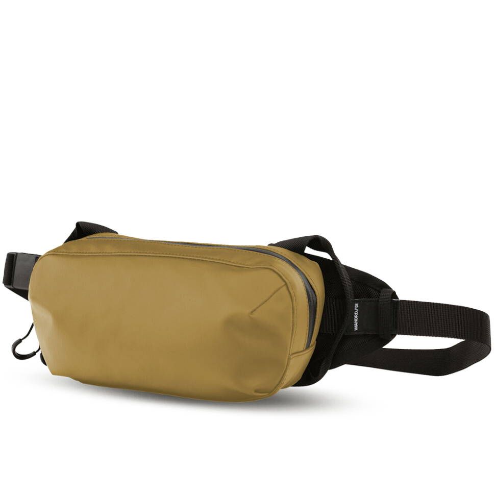 Поясная сумка WANDRD D1 Fanny Pack Жёлтая 