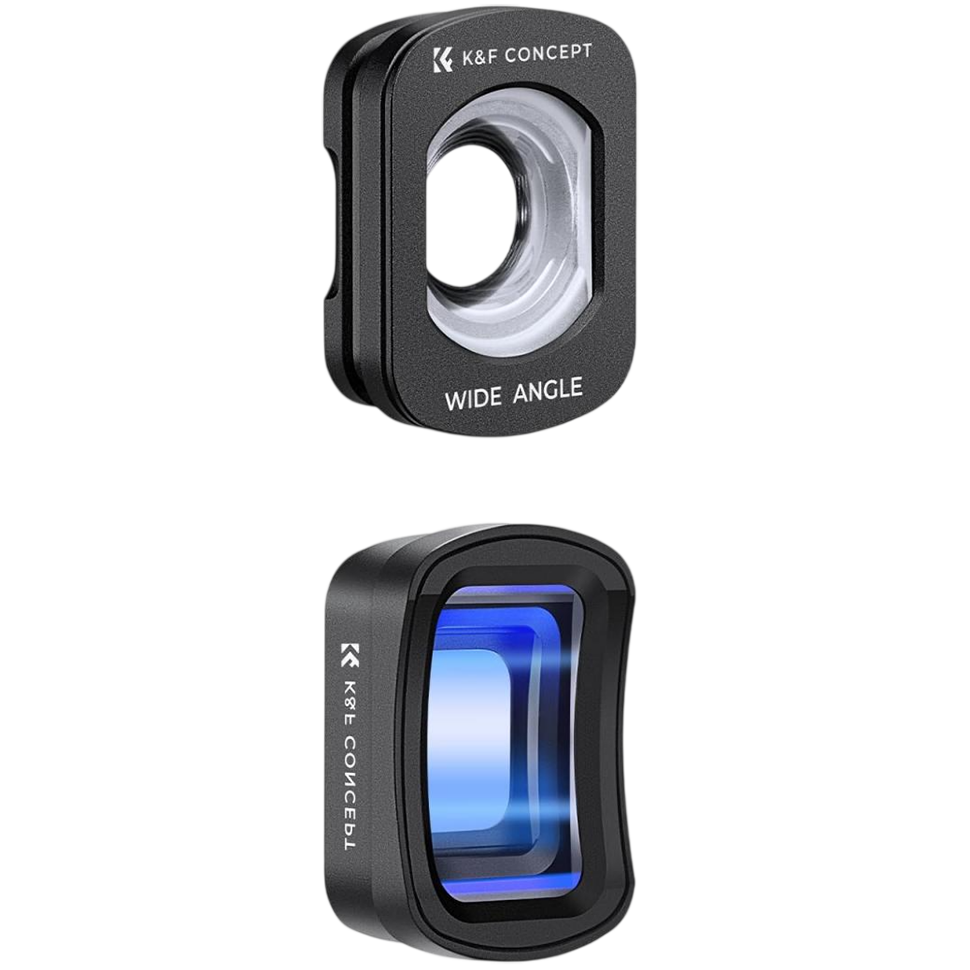 Комплект объективов K&amp;F Concept Wide-Angle + 1.2X Anamorphic для DJI Osmo Pocket 3/4 