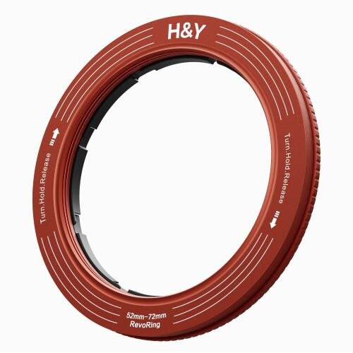 Переходное кольцо H&Y RevoRing Variable Adapter 52-72мм для 77мм Красное